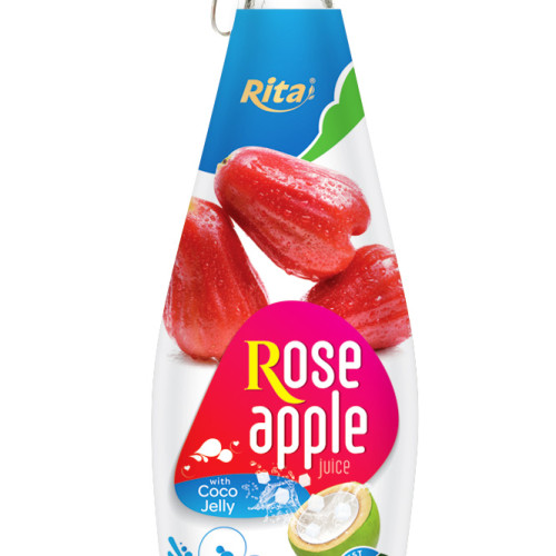 290ml Rose Apple juice with Coco Jelly